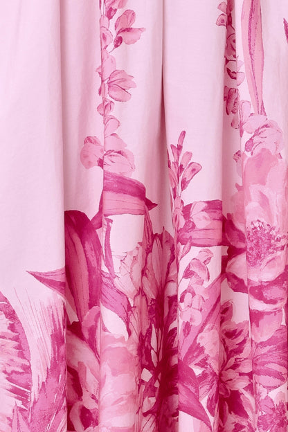 ROSELIGHT DREAM LIGHT PINK MIDI DRESS