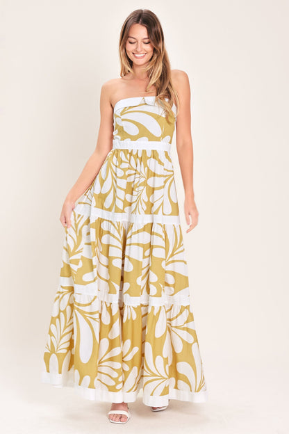 GOOD DAY STRAPLESS MAXI DRESS