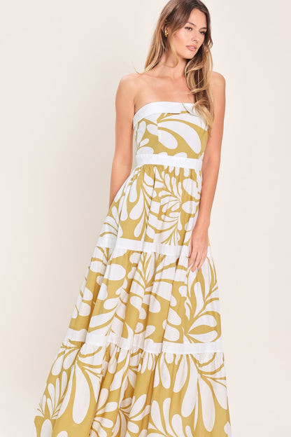 GOOD DAY STRAPLESS MAXI DRESS