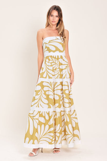 GOOD DAY STRAPLESS MAXI DRESS