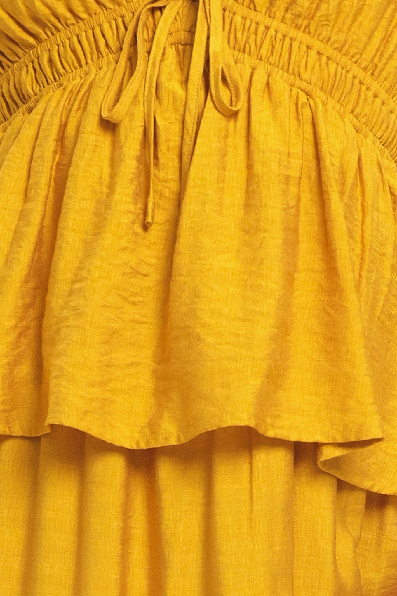 FALLING FOR YOU MUSTARD YELLOW MAXI DRESS
