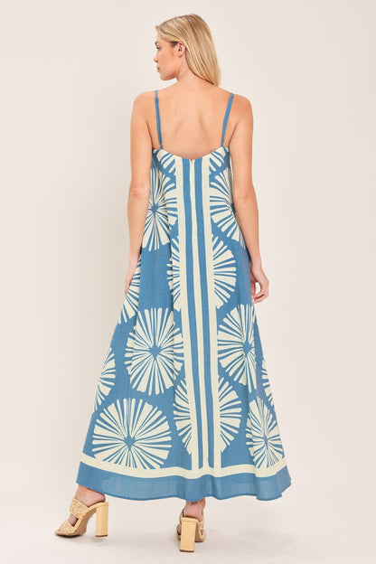 BLUE LAGOON DREAM BLUE MAXI DRESS