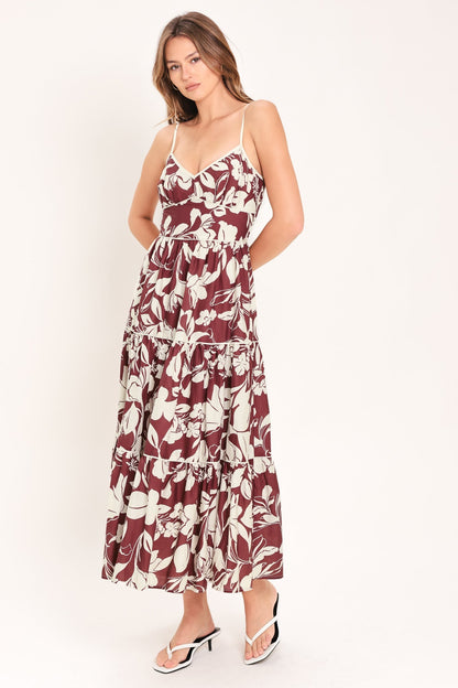 ROMANCE IN WINE COUNTRY MIDI DRESS