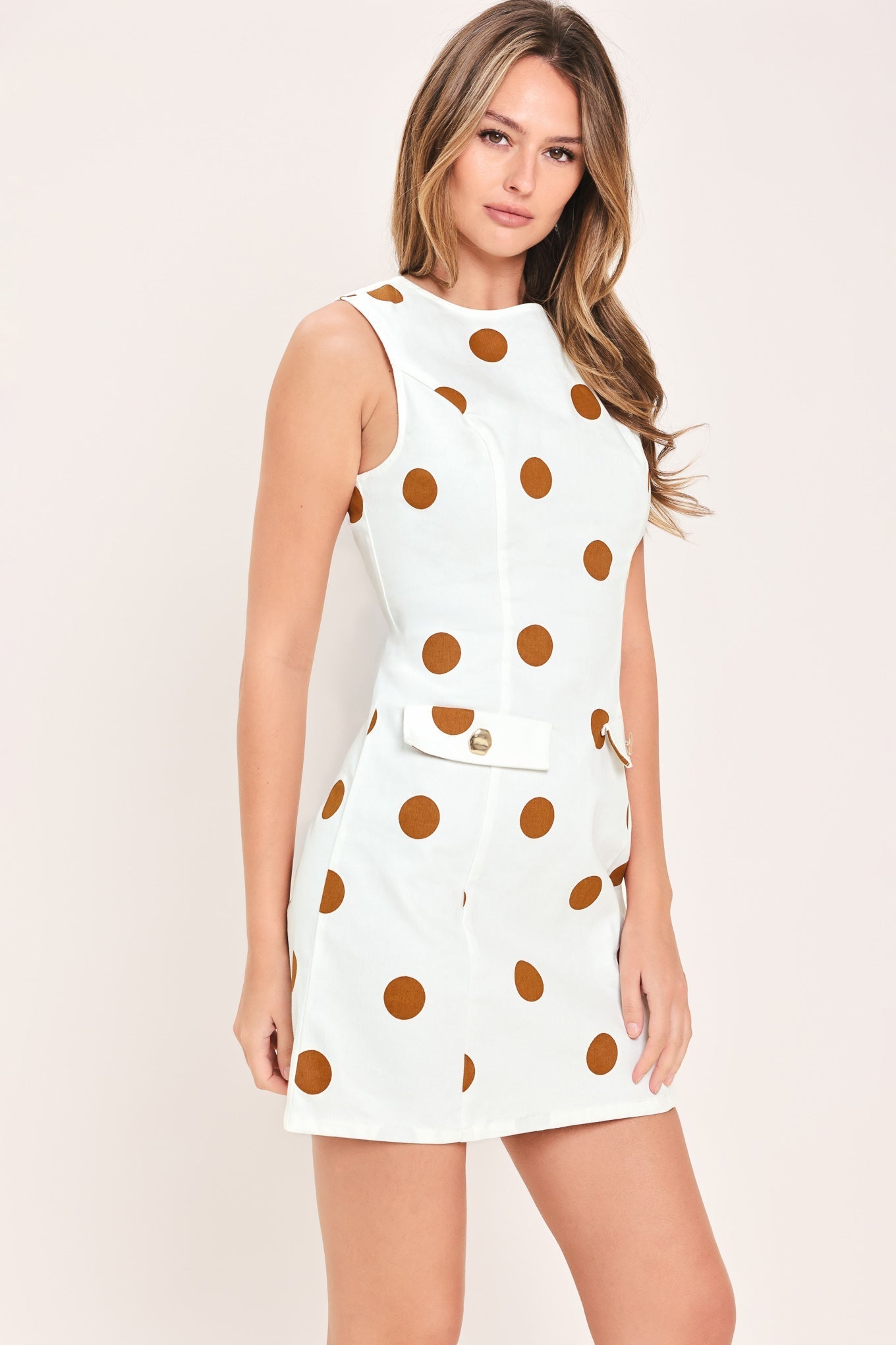 Confetti Dots Polka Dot Mini Sheath Dress
