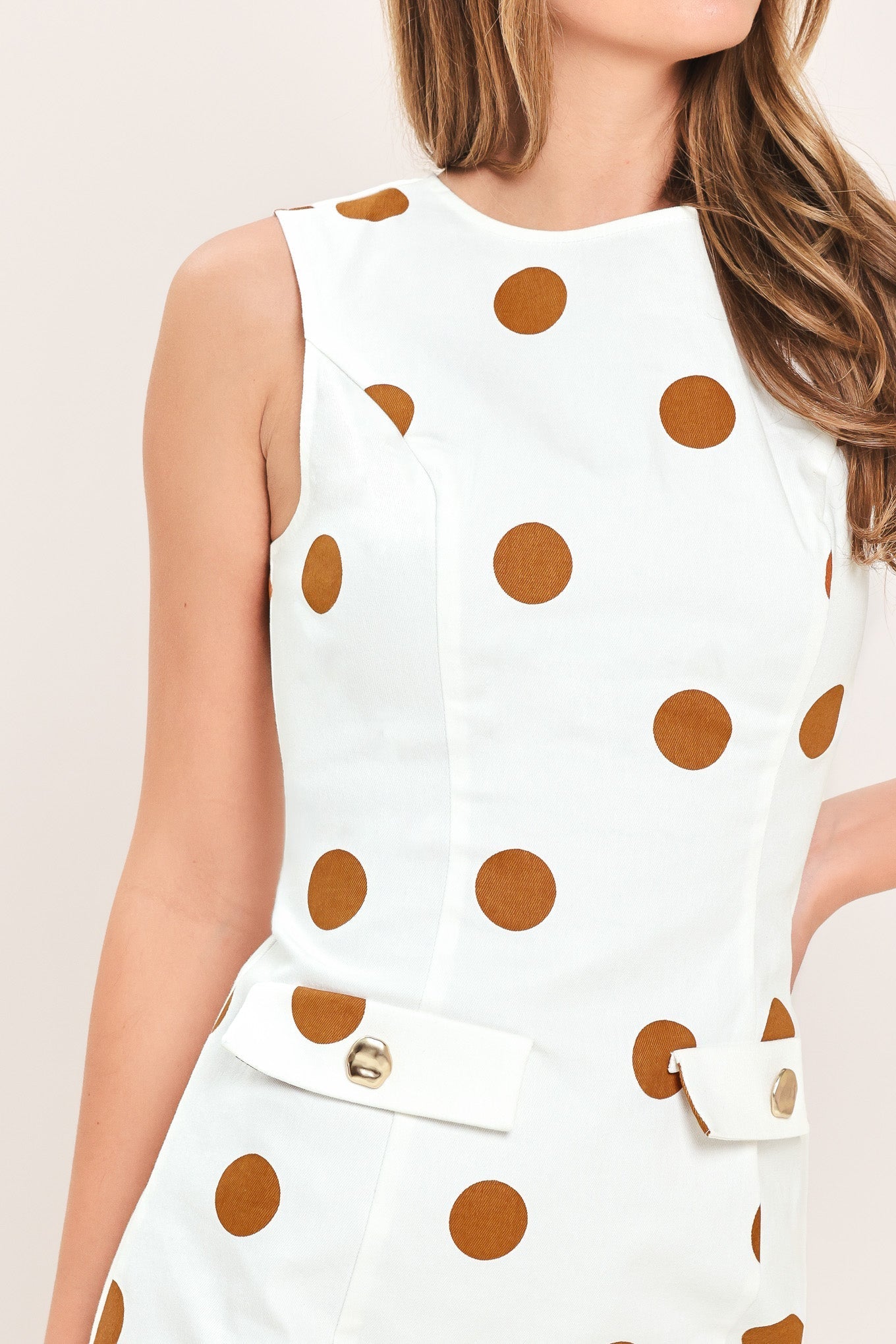 Confetti Dots Polka Dot Mini Sheath Dress
