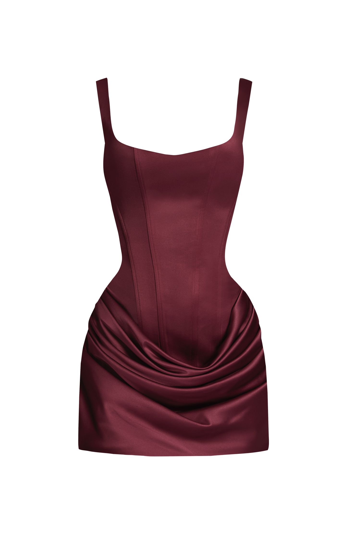 Imogen Mini Dress Cherry Lacquer