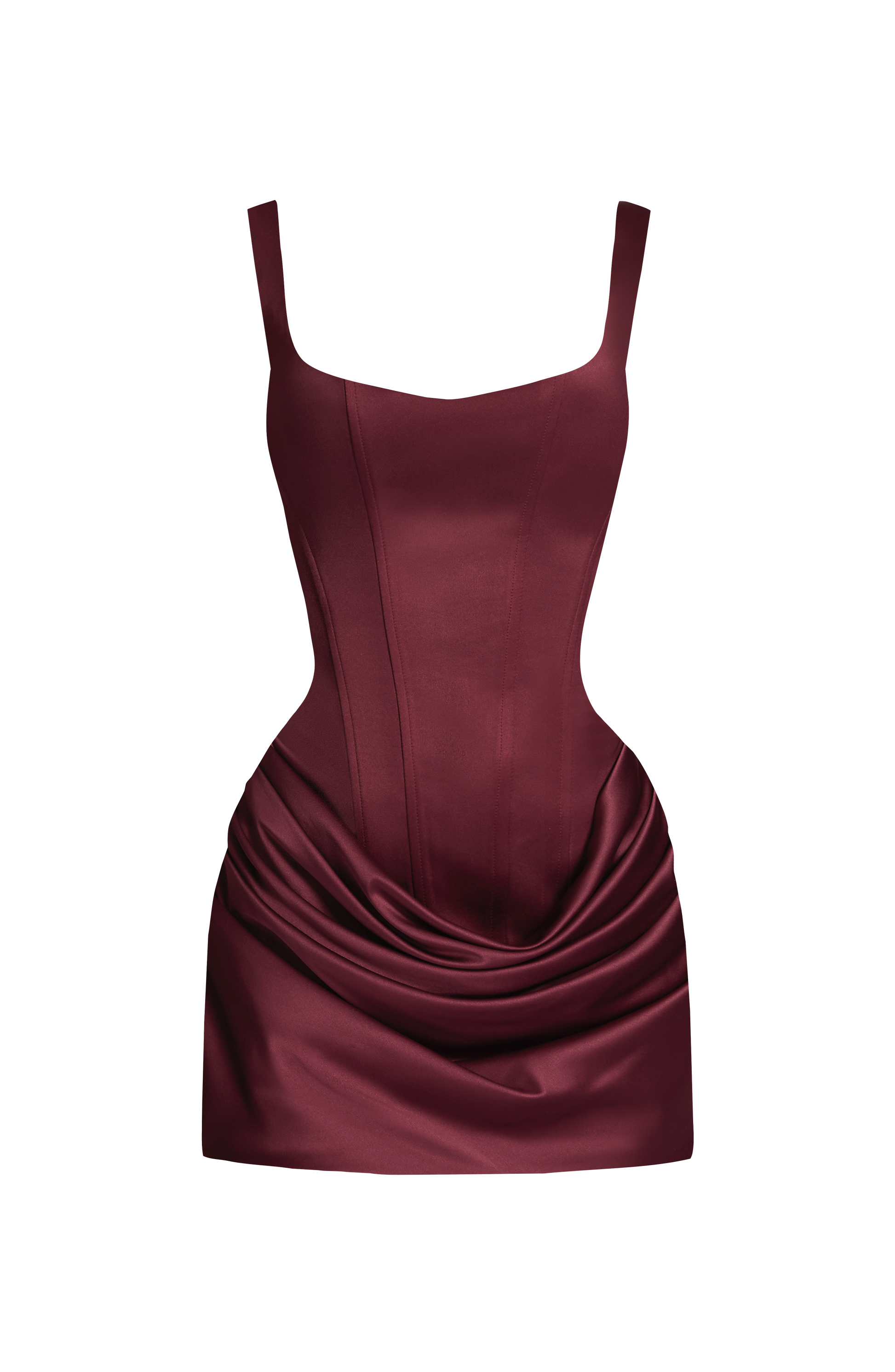 Imogen Mini Dress Cherry Lacquer