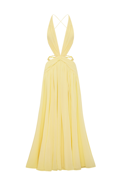 Indianna Maxi Dress Lemon