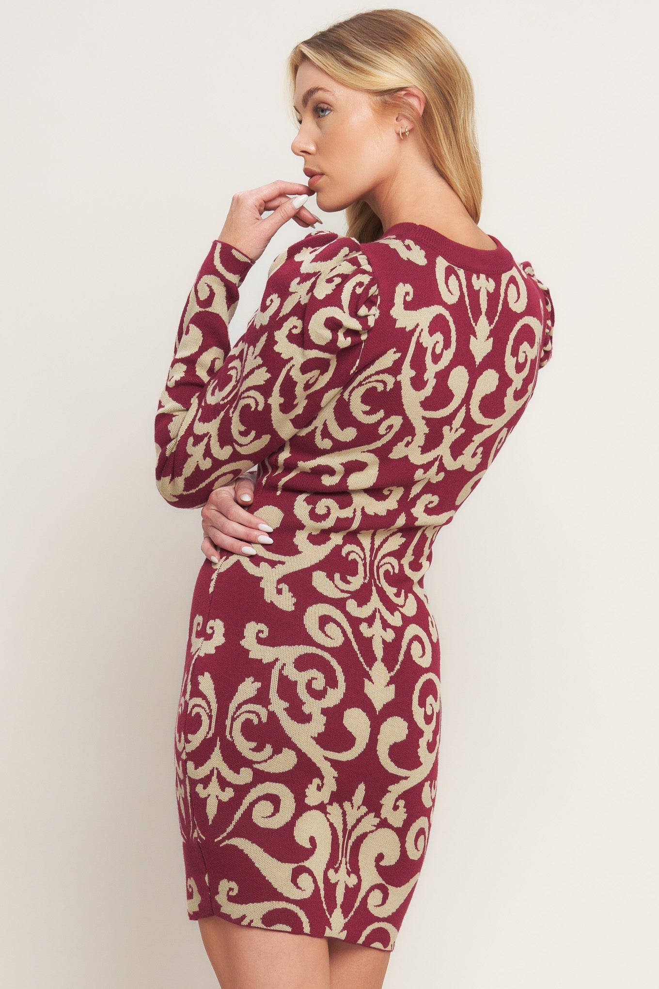BASK IN LOVE SWEATER MINI DRESS FINAL