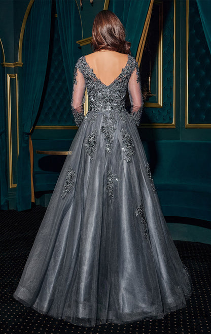 FRANCESCA GOWN BALL GOWN WITH SLEEVES