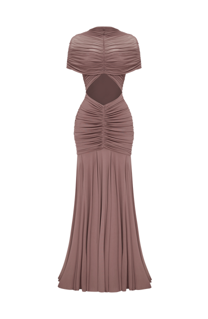 Jaya Maxi Dress Dusty Rose