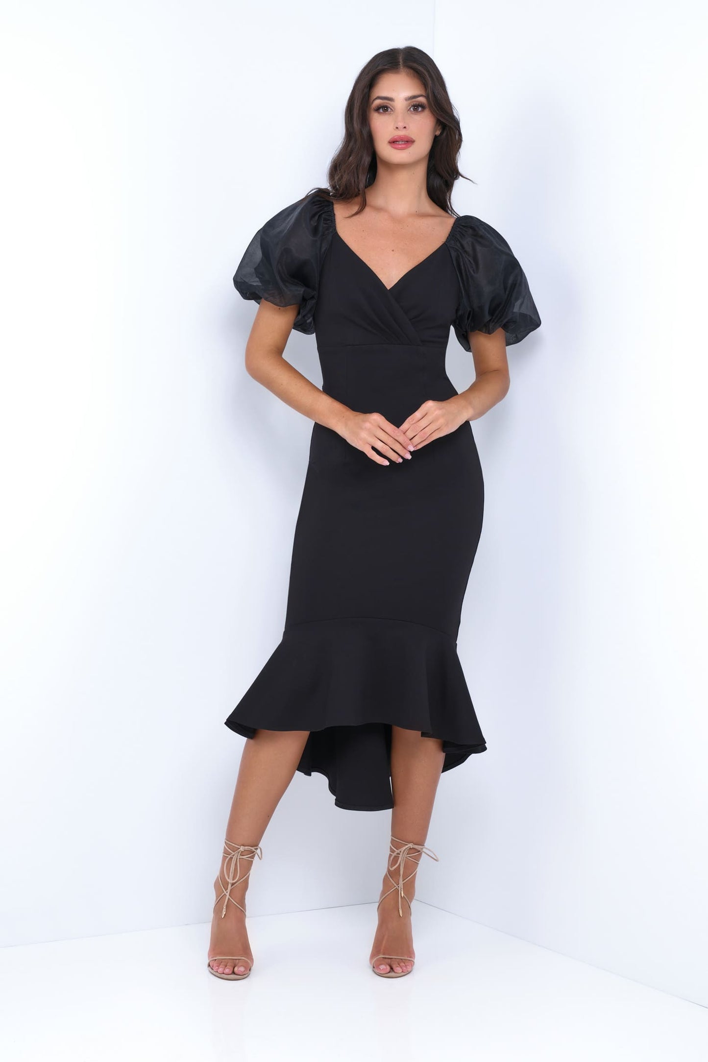 Diana Midi Dress Black