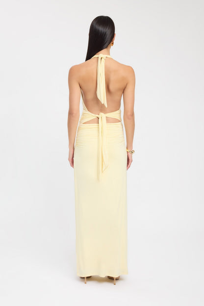 Dahlia Halter Maxi Dress