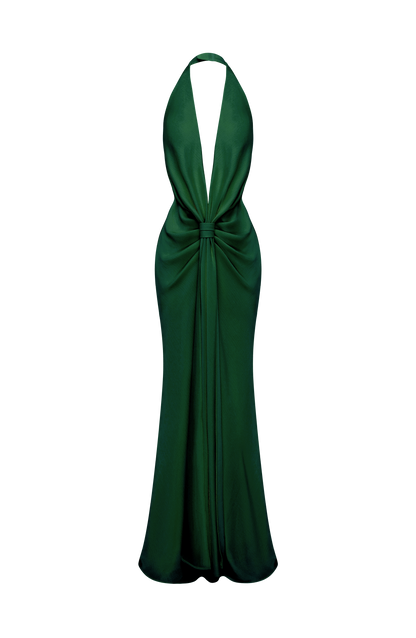 Linette Gown Emerald