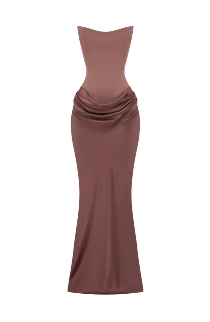 Maggie Maxi Dress Dusty Rose