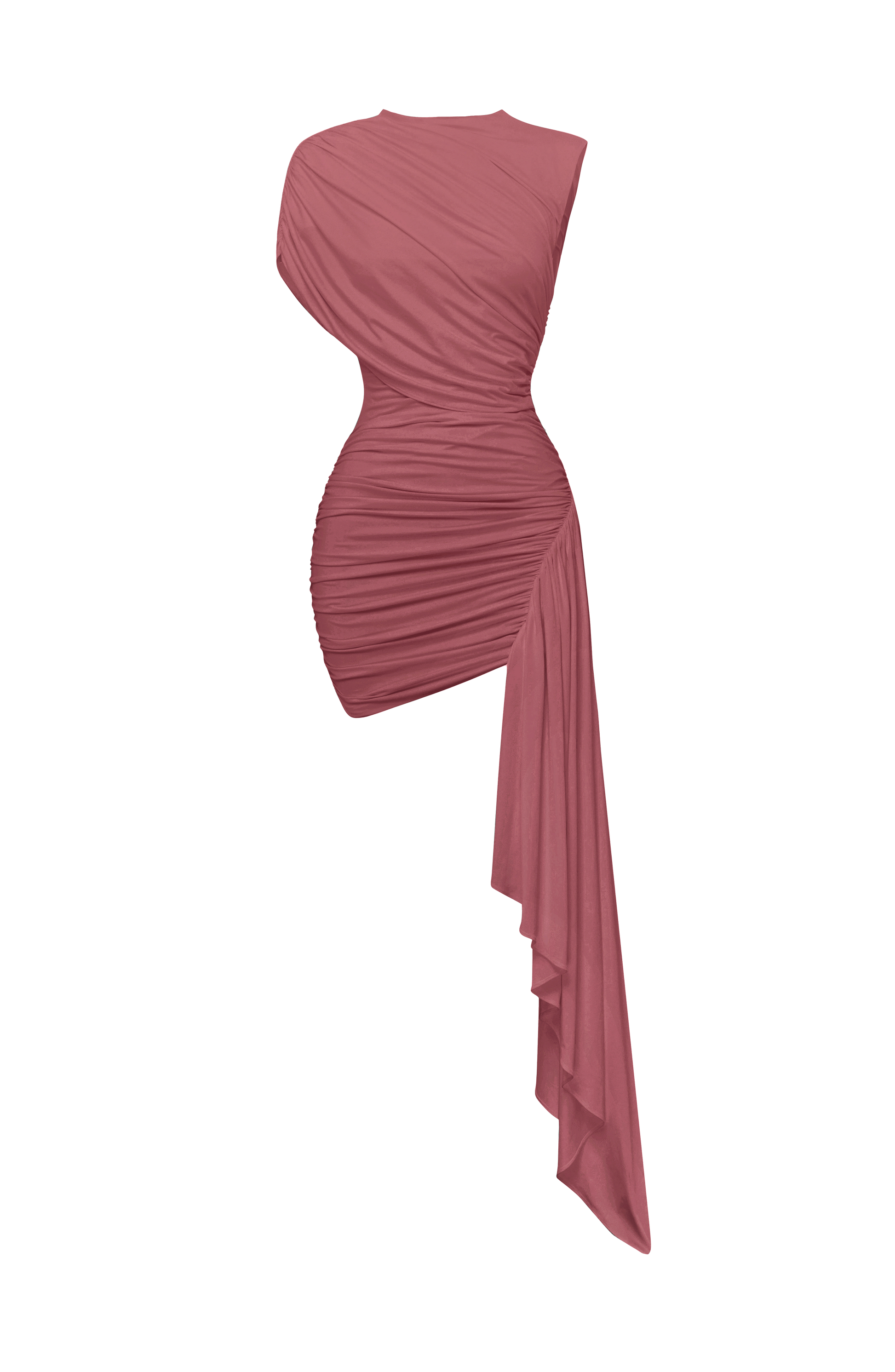 Marnie Mini Dress Rose Brown