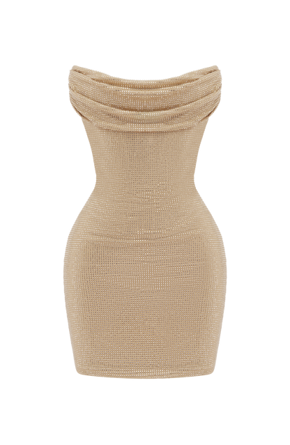 Mirabella Mini Dress Gold