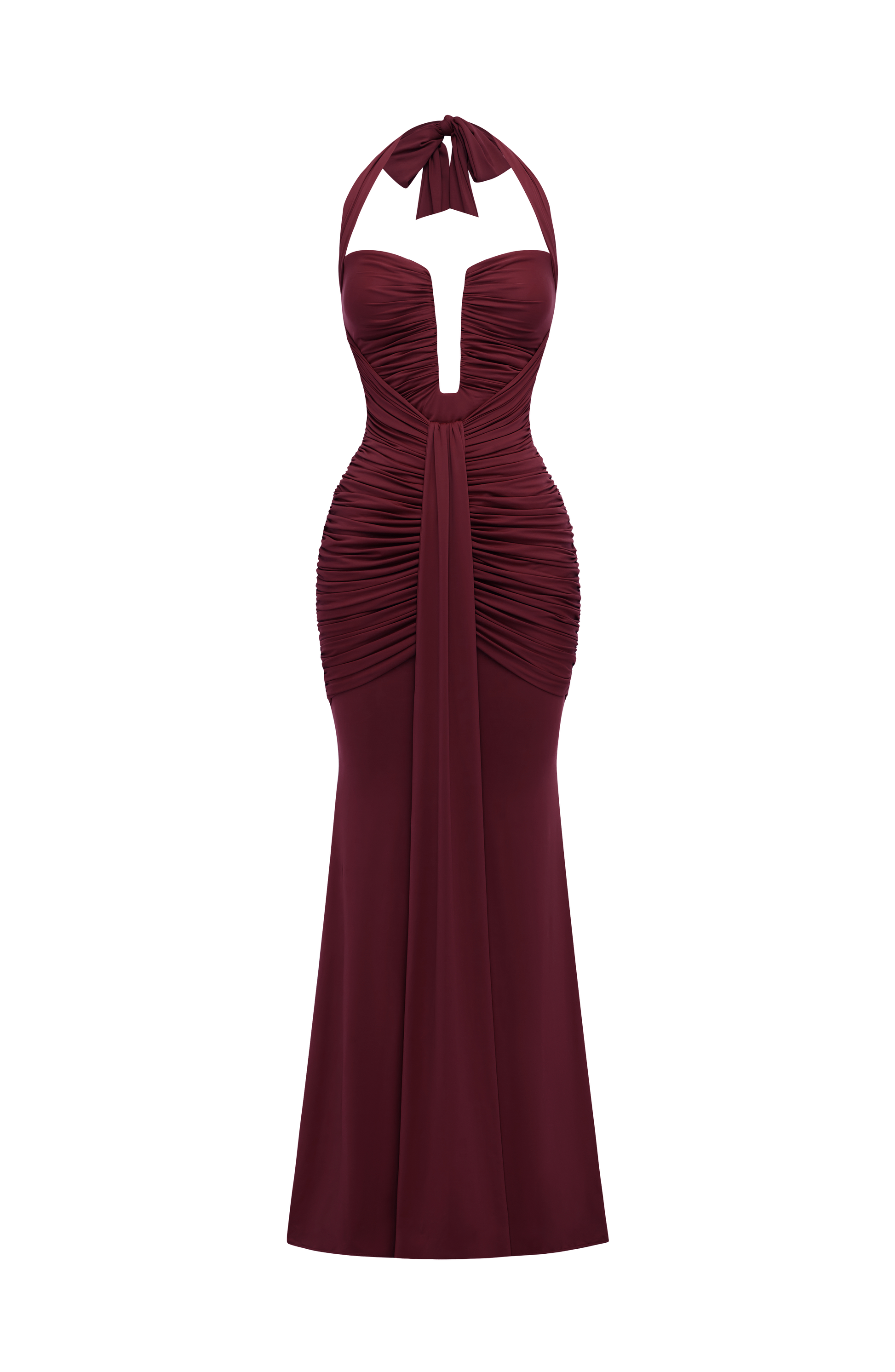 Morrigan Maxi Dress Cherry Lacquer