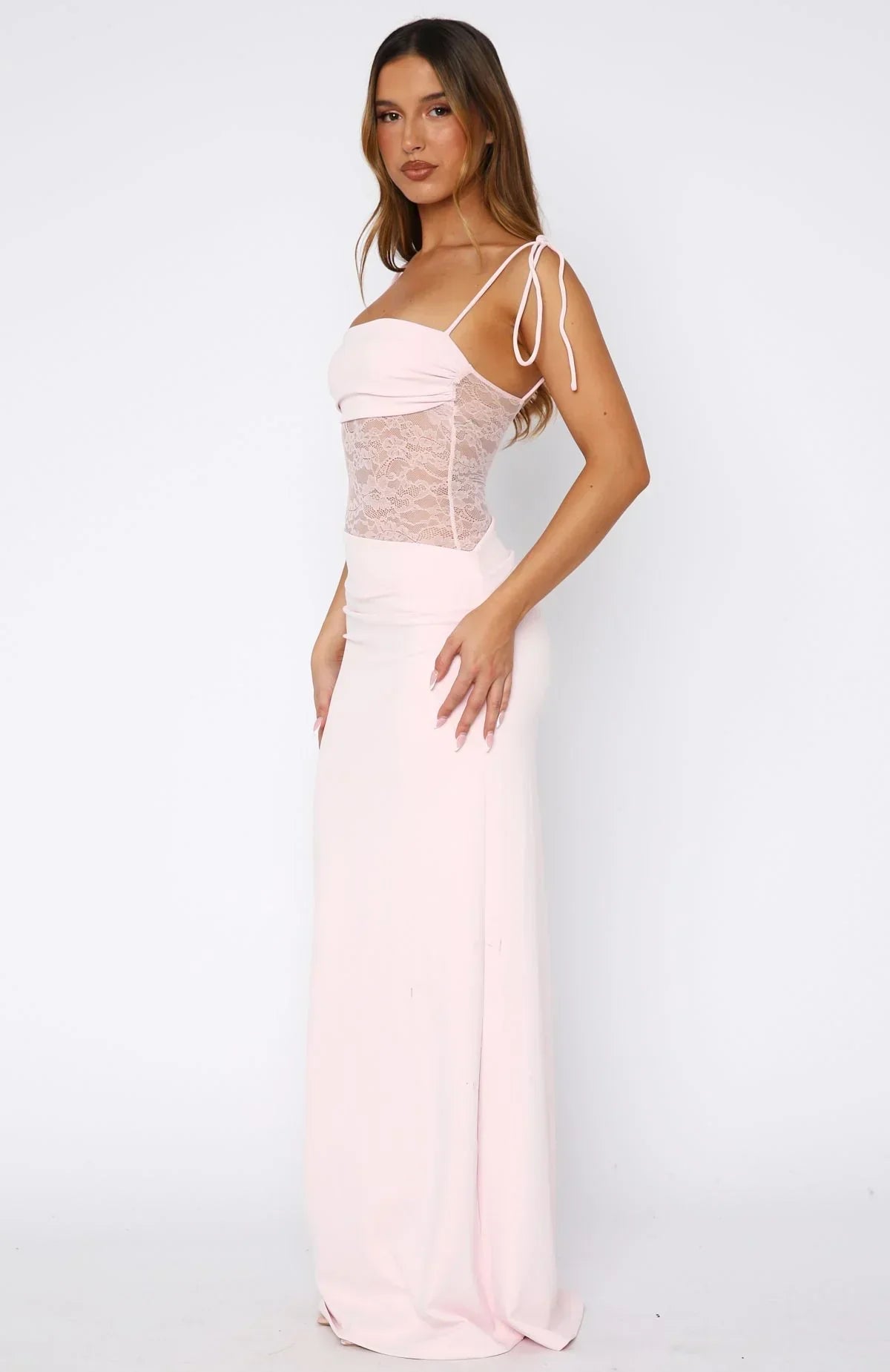 Sienna Lace Maxi Dress