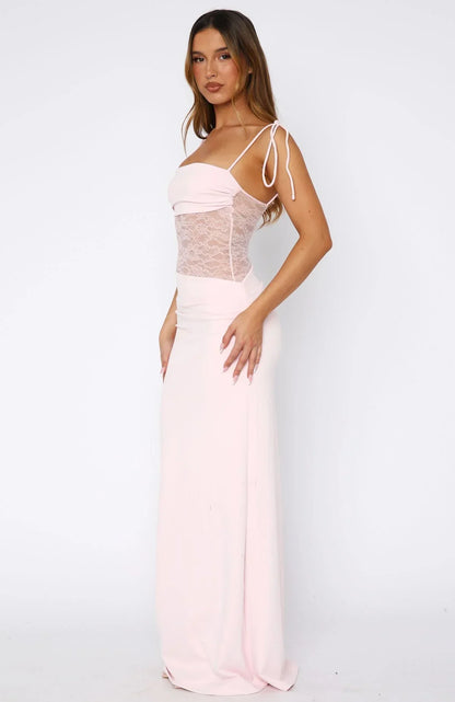 Sienna Lace Maxi Dress