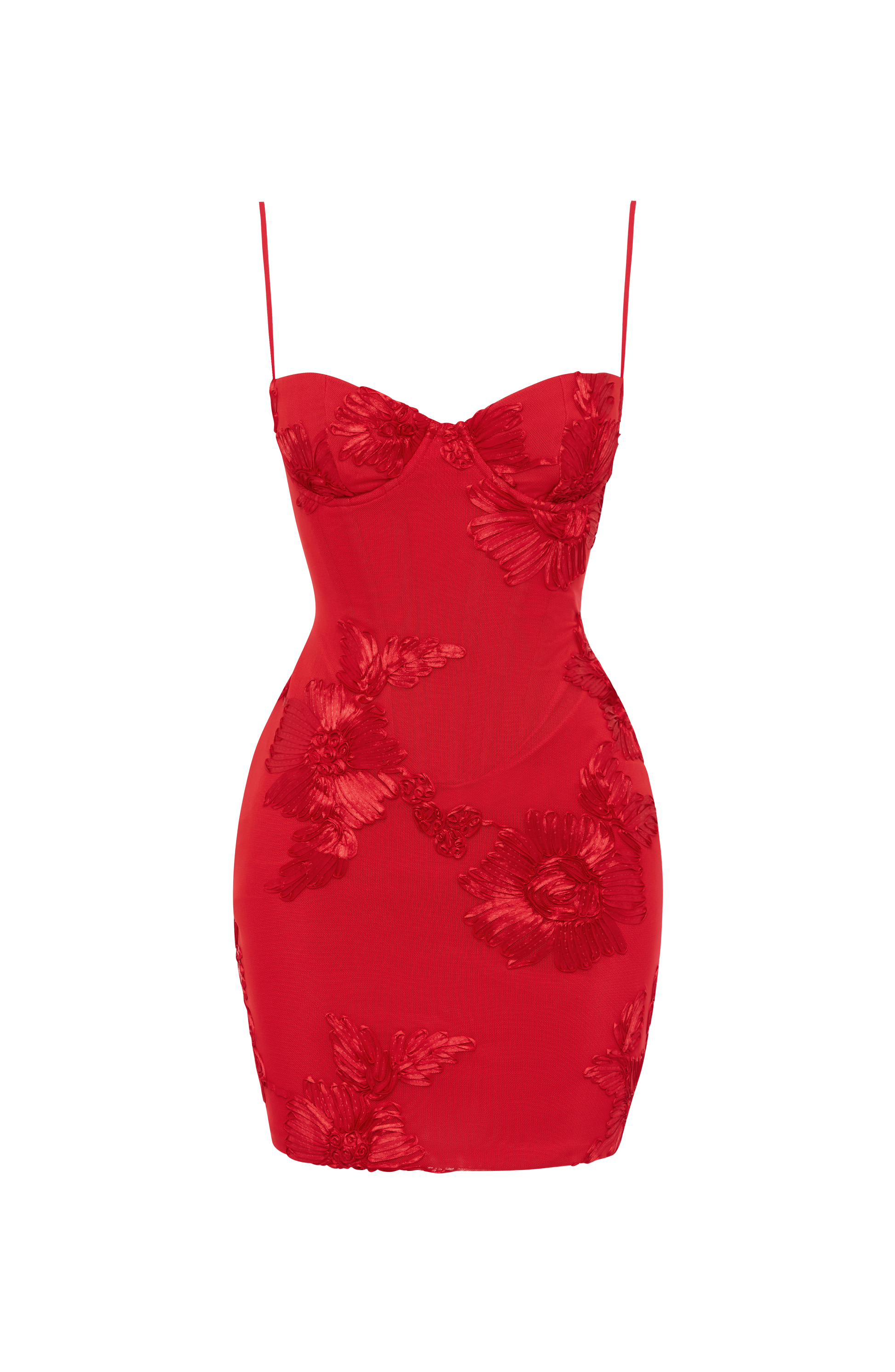 Nefertiti Mini Dress Red
