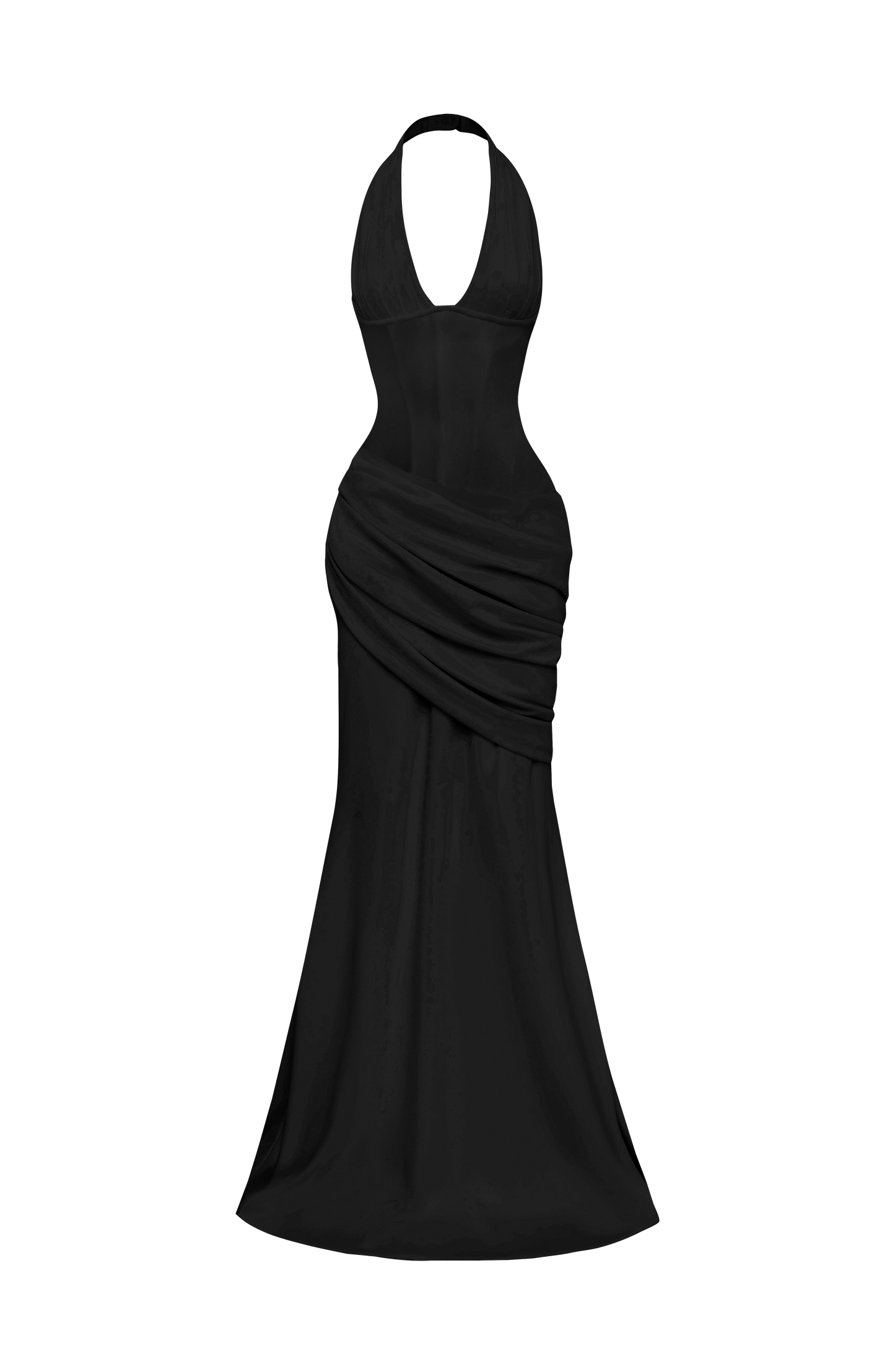 Nehemia Gown Black