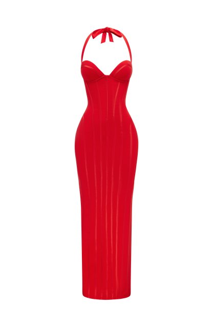 Nigella Maxi Dress Red