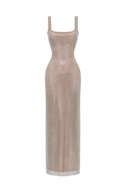 Petra Maxi Dress Silver