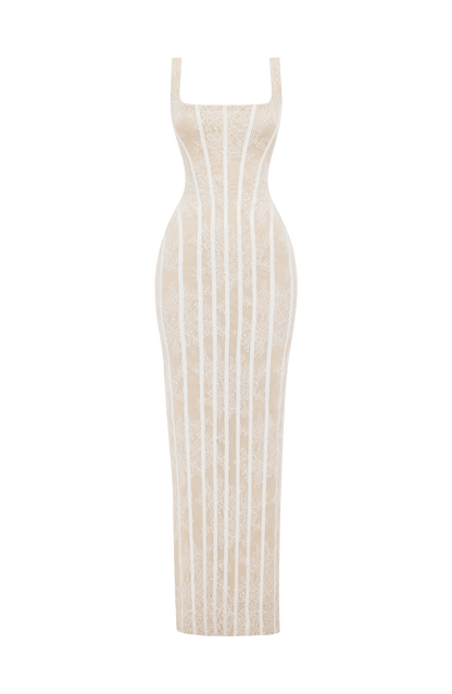 Polina Maxi Dress Ivory