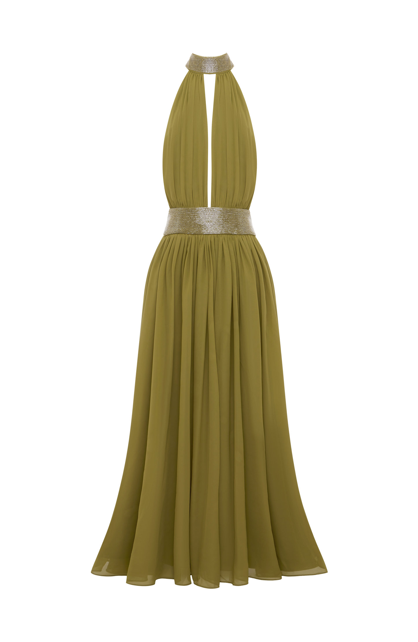 Rosalina Maxi Dress Deep Olive