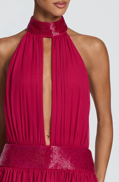 Rosalina Maxi Dress Raspberry
