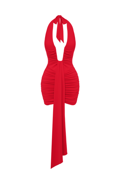 Rosetta Mini Dress Red