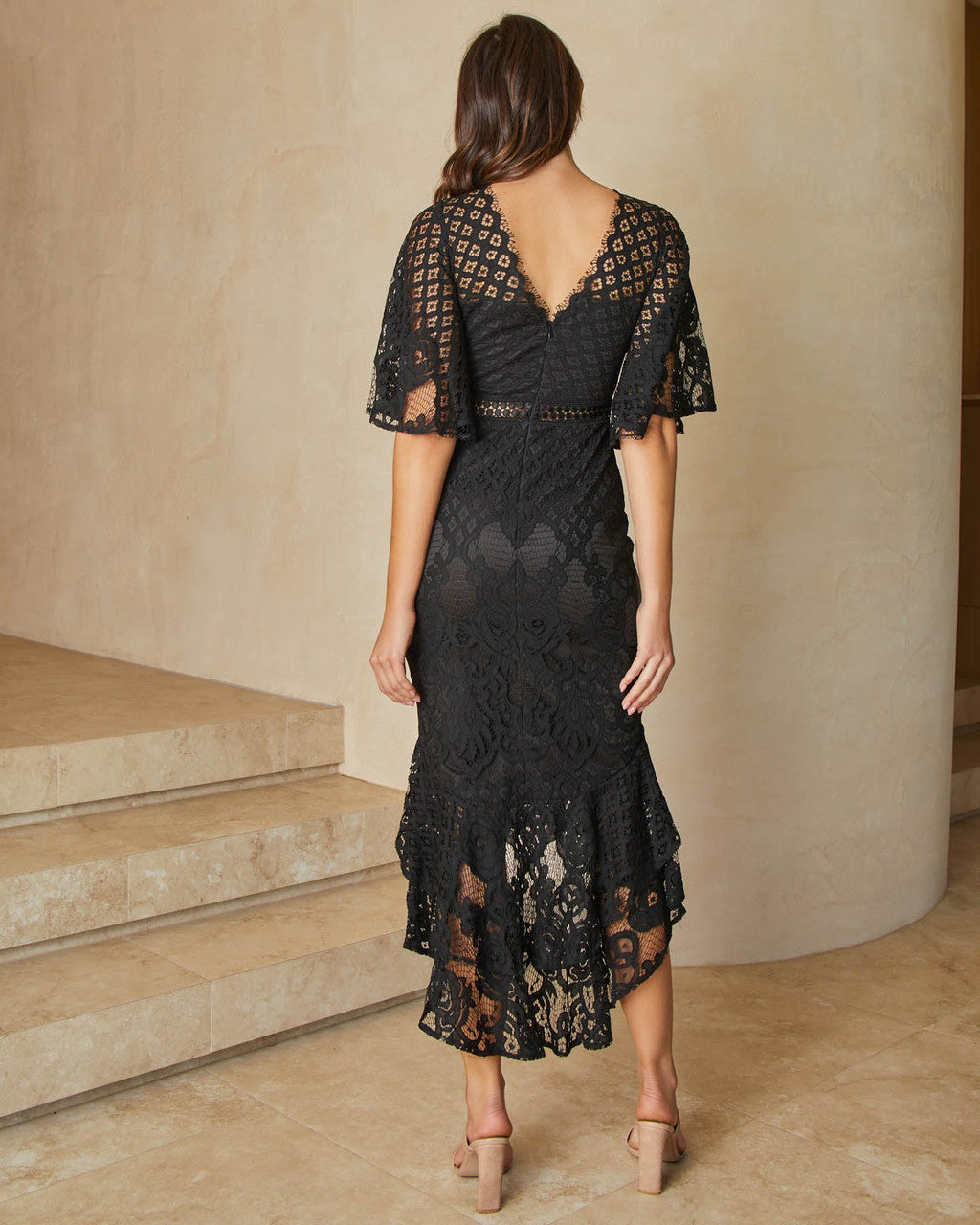 Reyna Dress Black