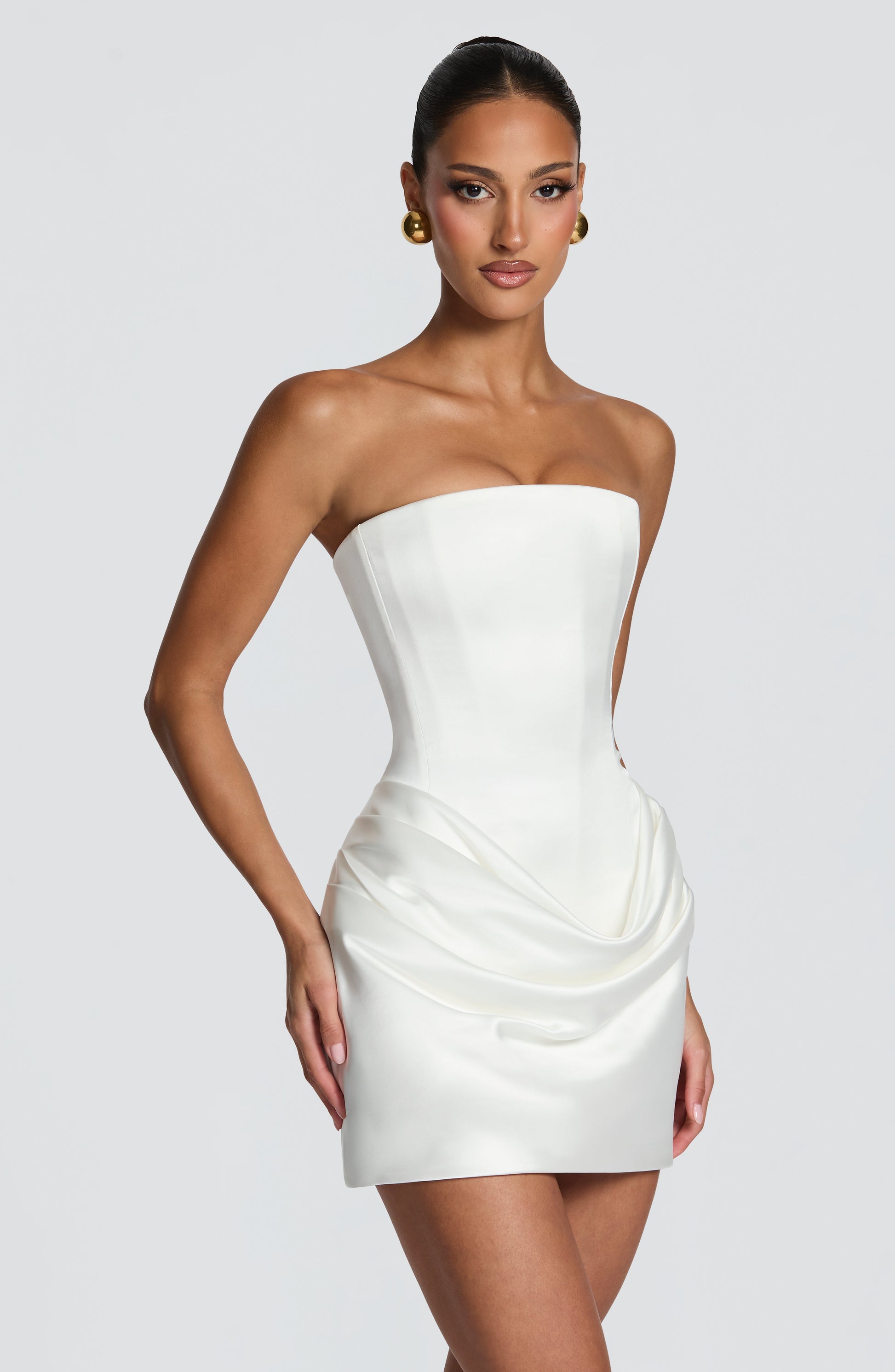 Ella Mini Dress Ivory