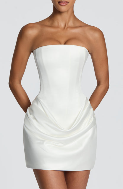 Ella Mini Dress Ivory