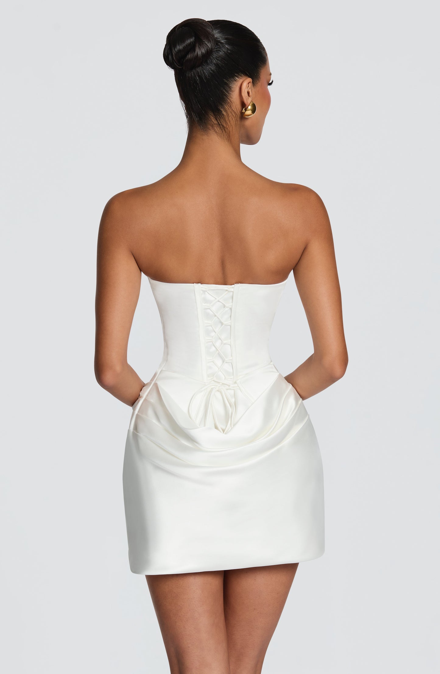 Ella Mini Dress Ivory