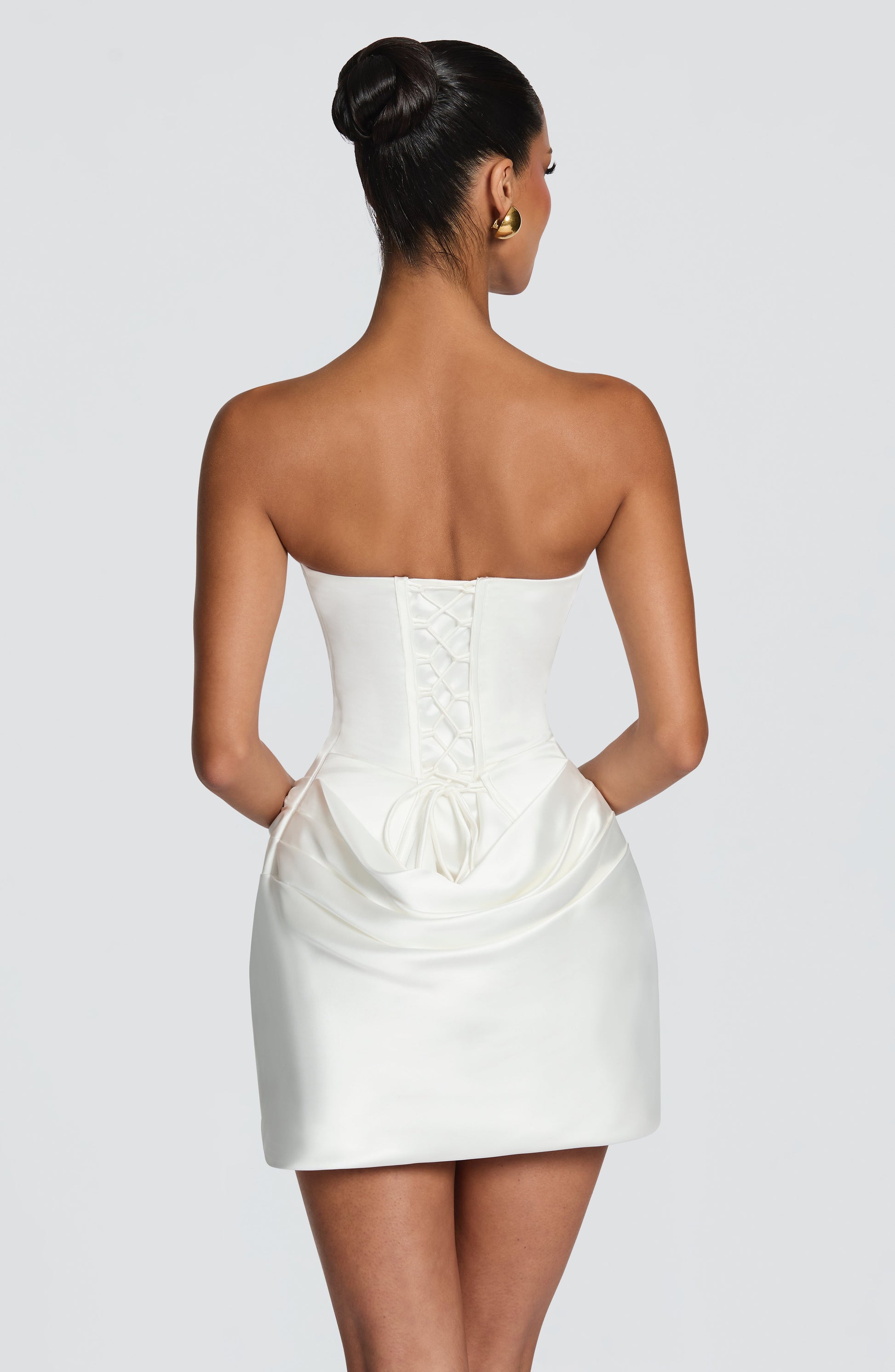 Ella Mini Dress Ivory
