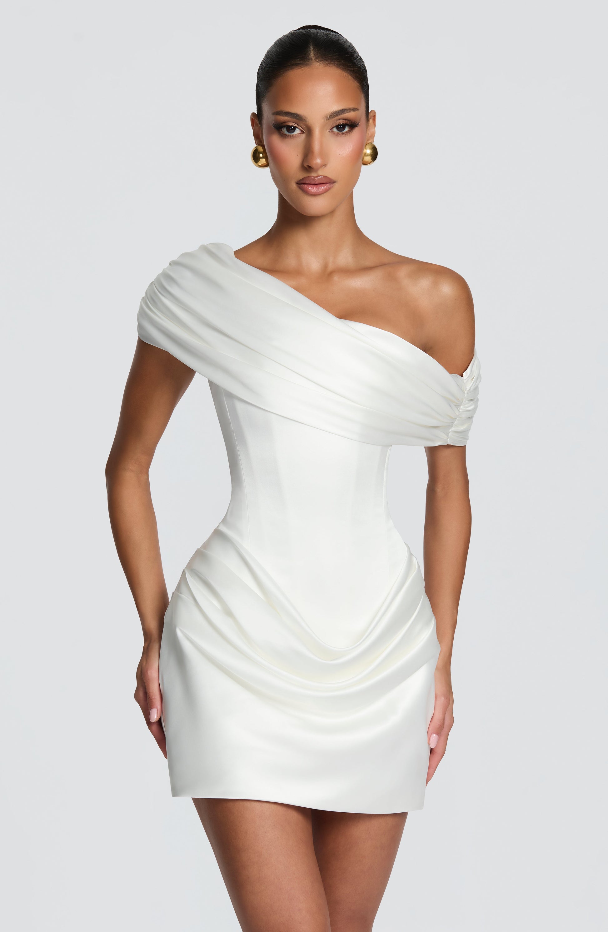 Ella Mini Dress Ivory