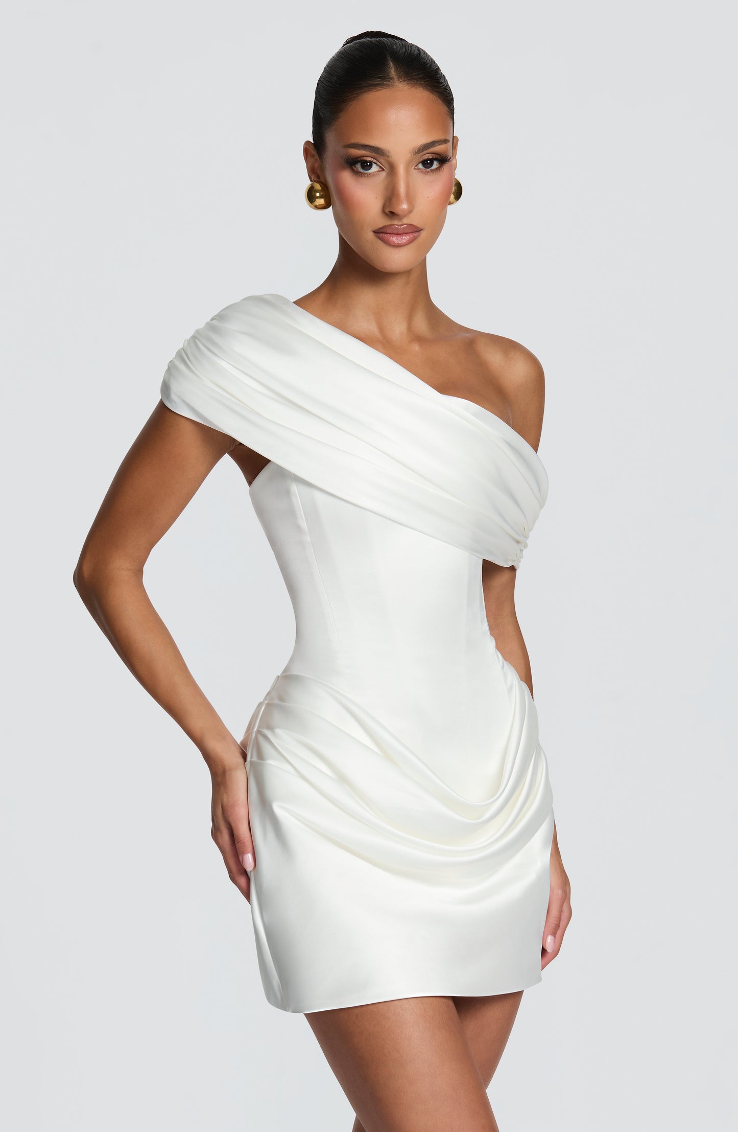 Ella Mini Dress Ivory