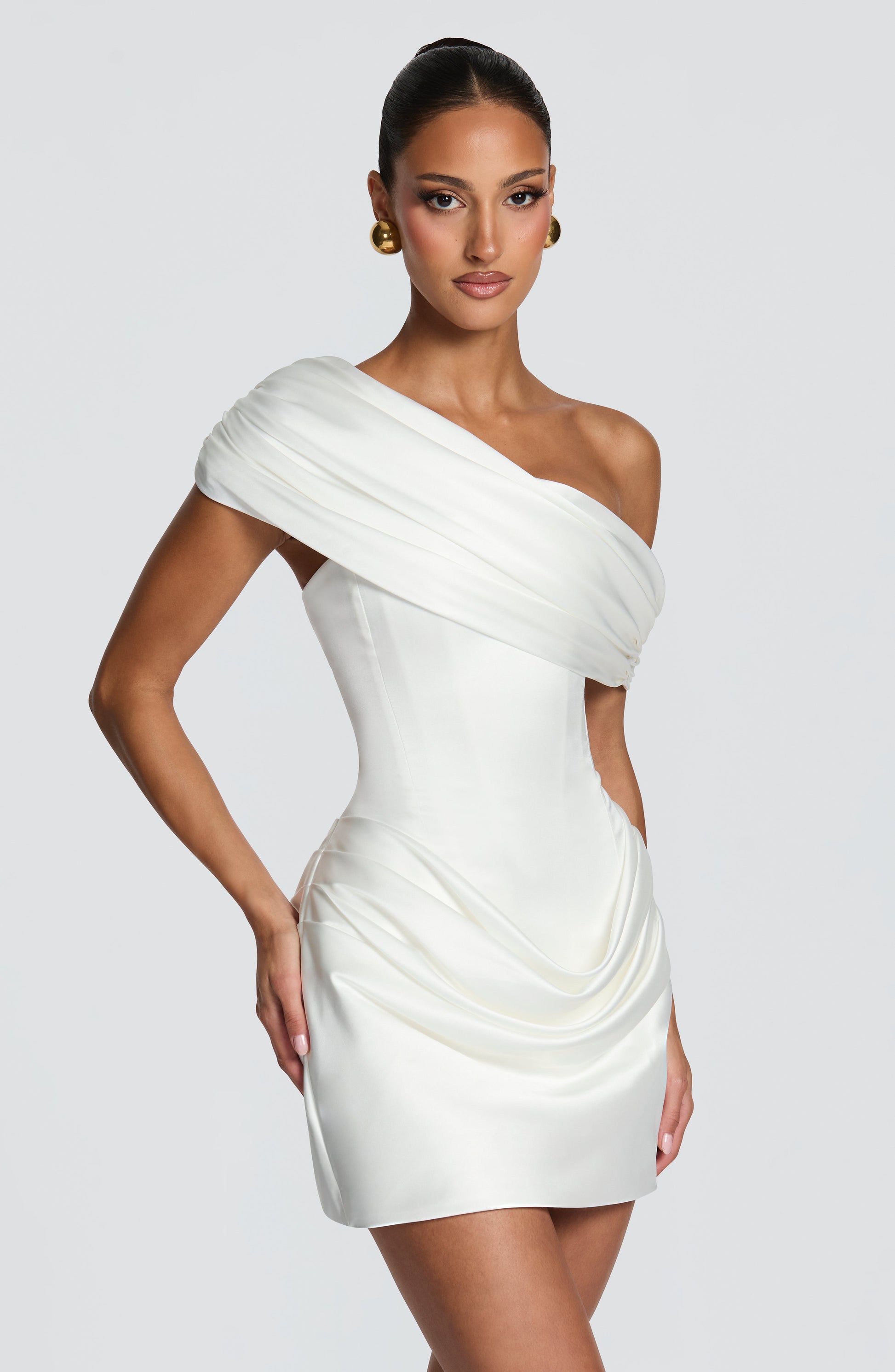 Ella Mini Dress Ivory