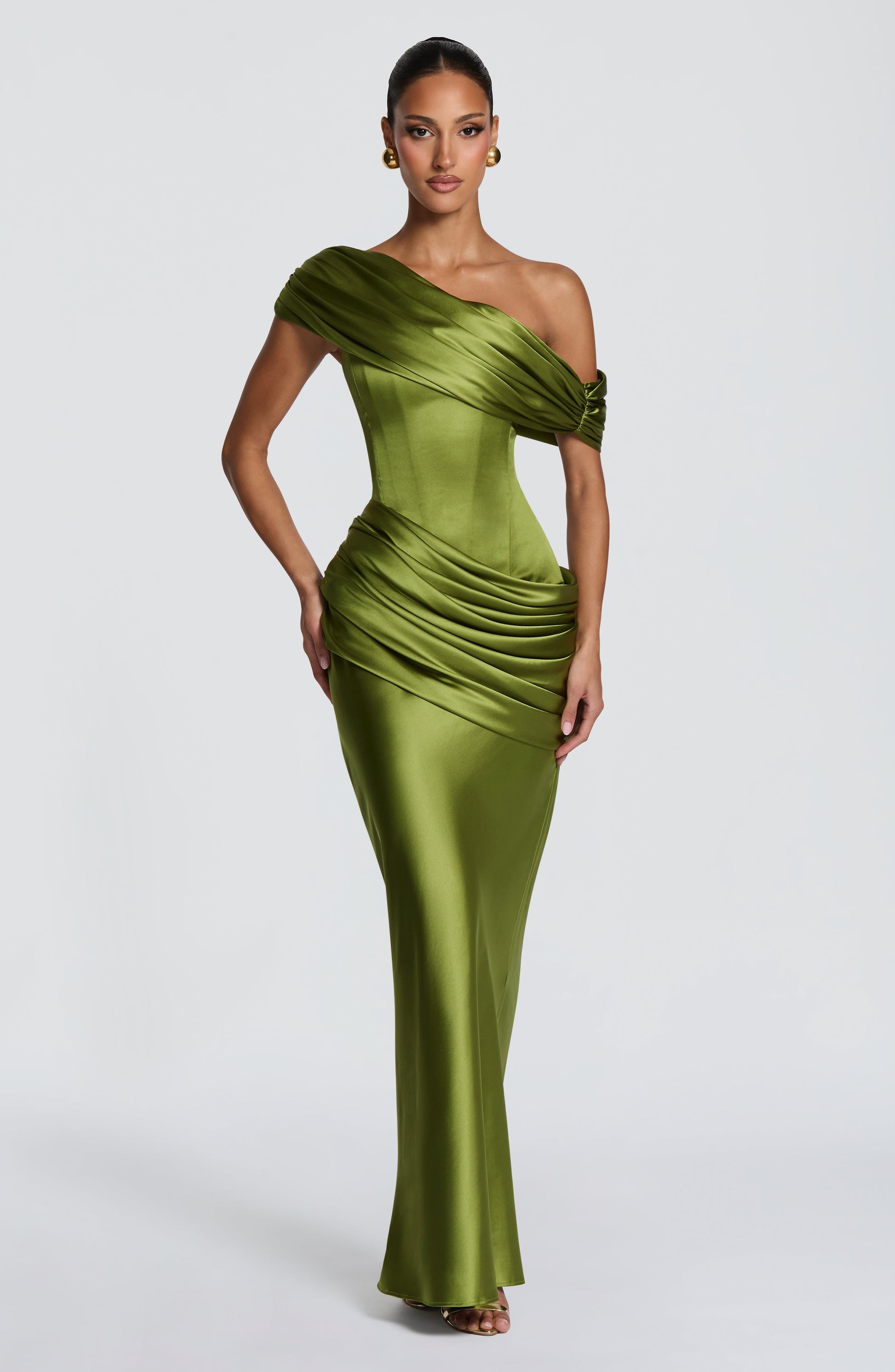 Ella Maxi Dress Olive