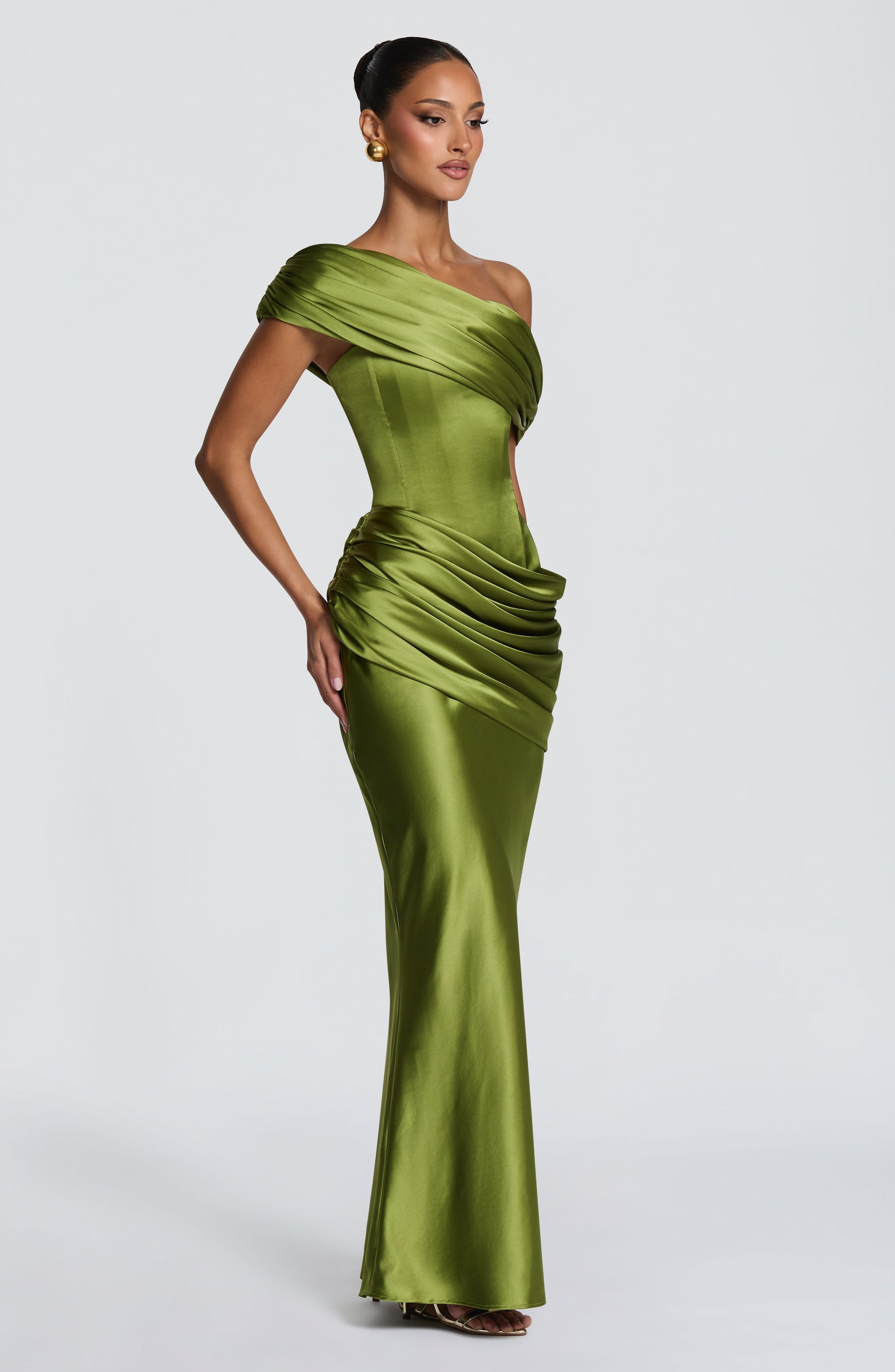 Ella Maxi Dress Olive