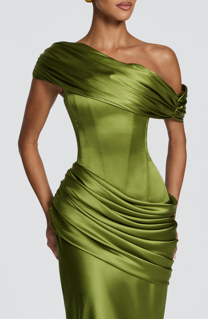 Ella Maxi Dress Olive