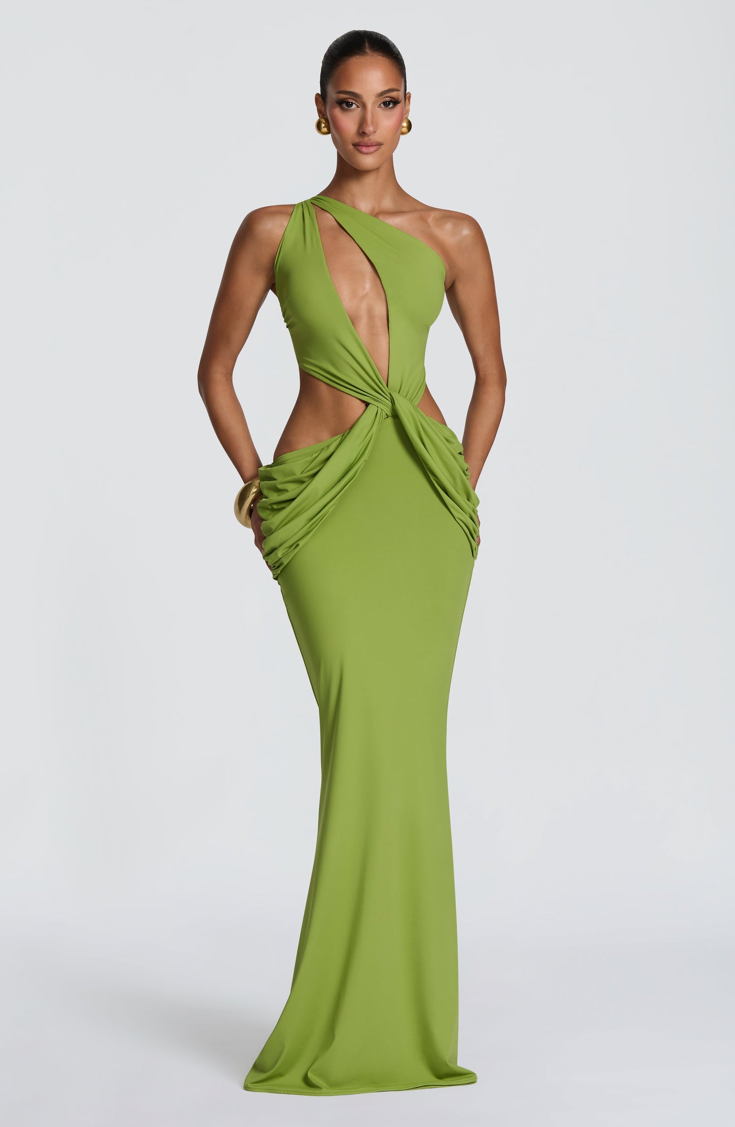 Onyx Maxi Dress Olive