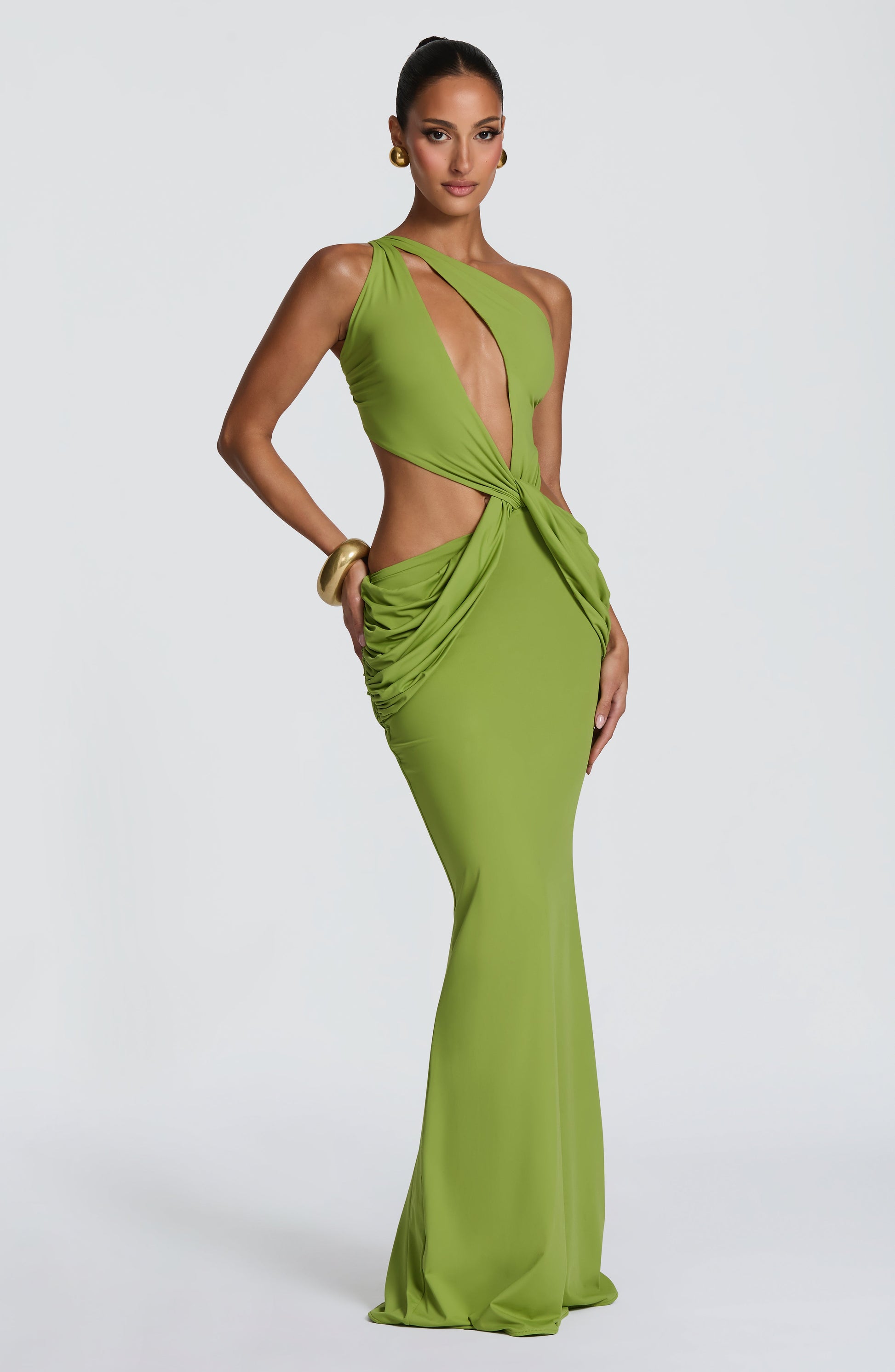 Onyx Maxi Dress Olive