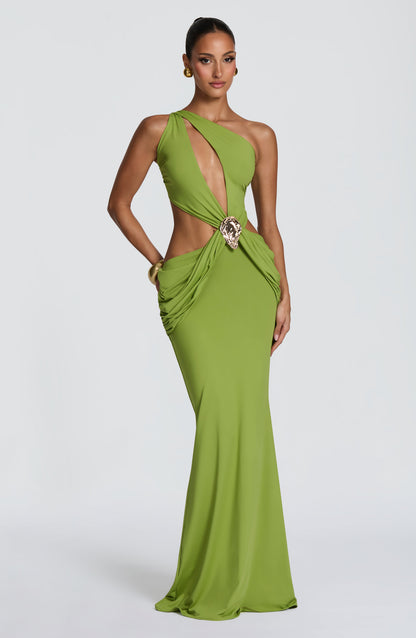 Onyx Maxi Dress Olive