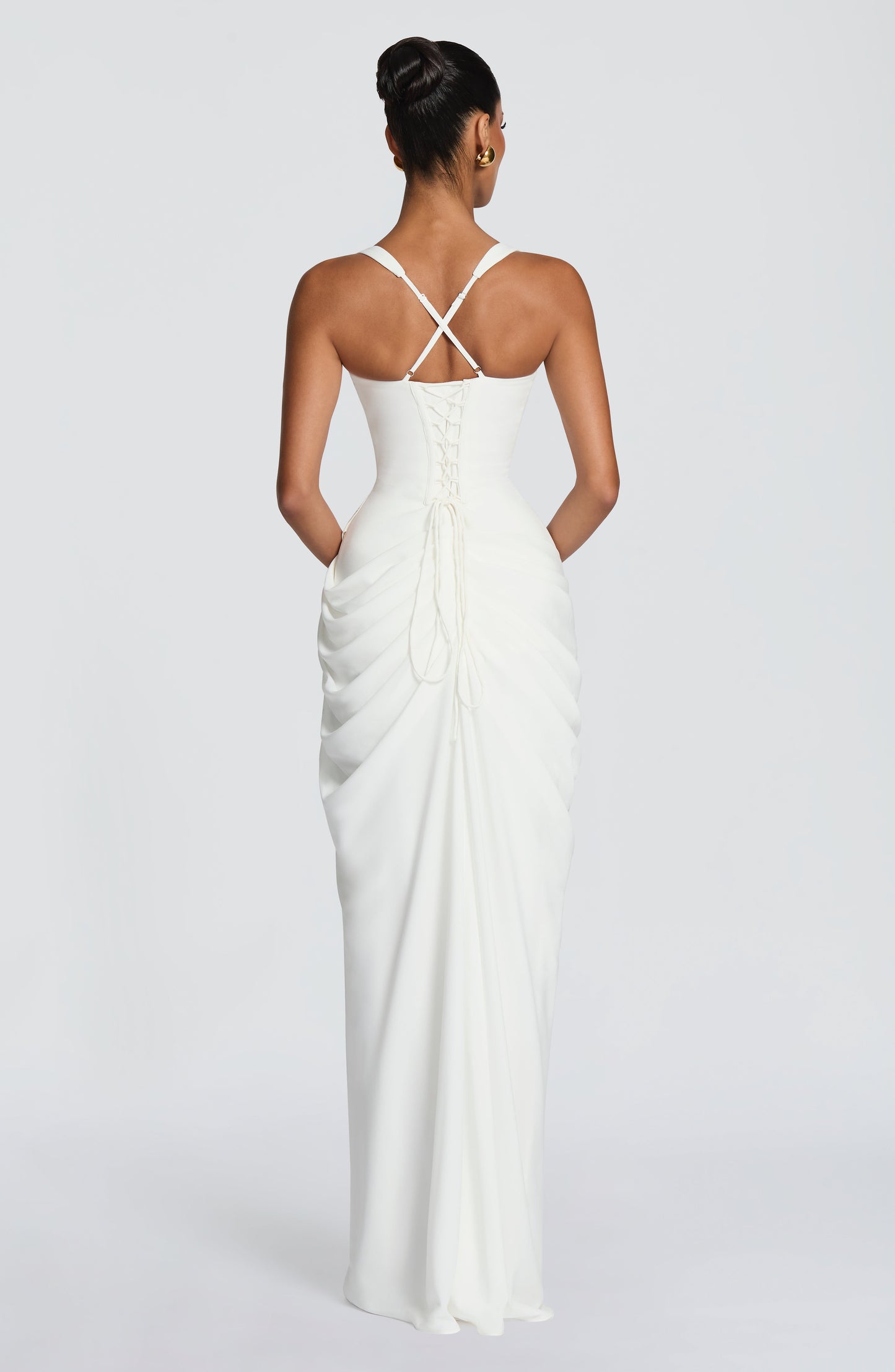 Elara Maxi Dress Ivory