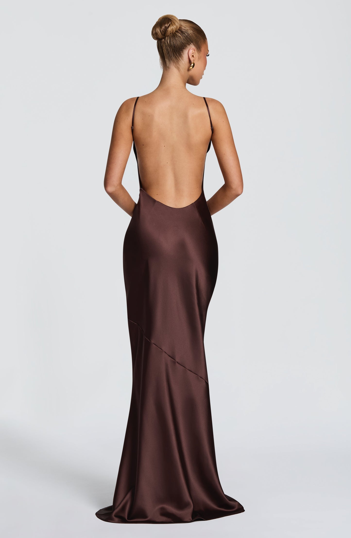 Sorelle Maxi Dress Plum Brown