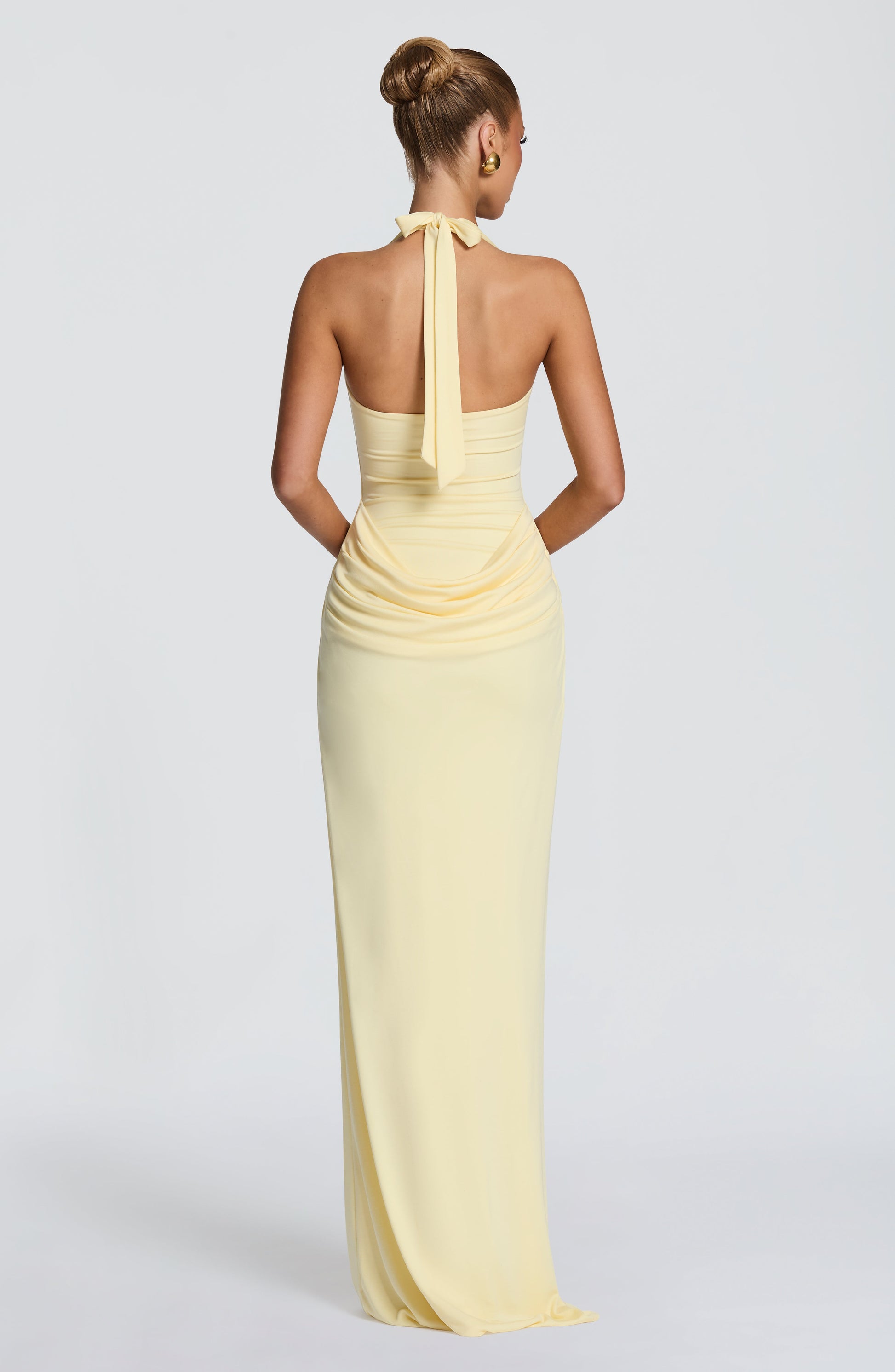 Sharona Maxi Dress Lemon