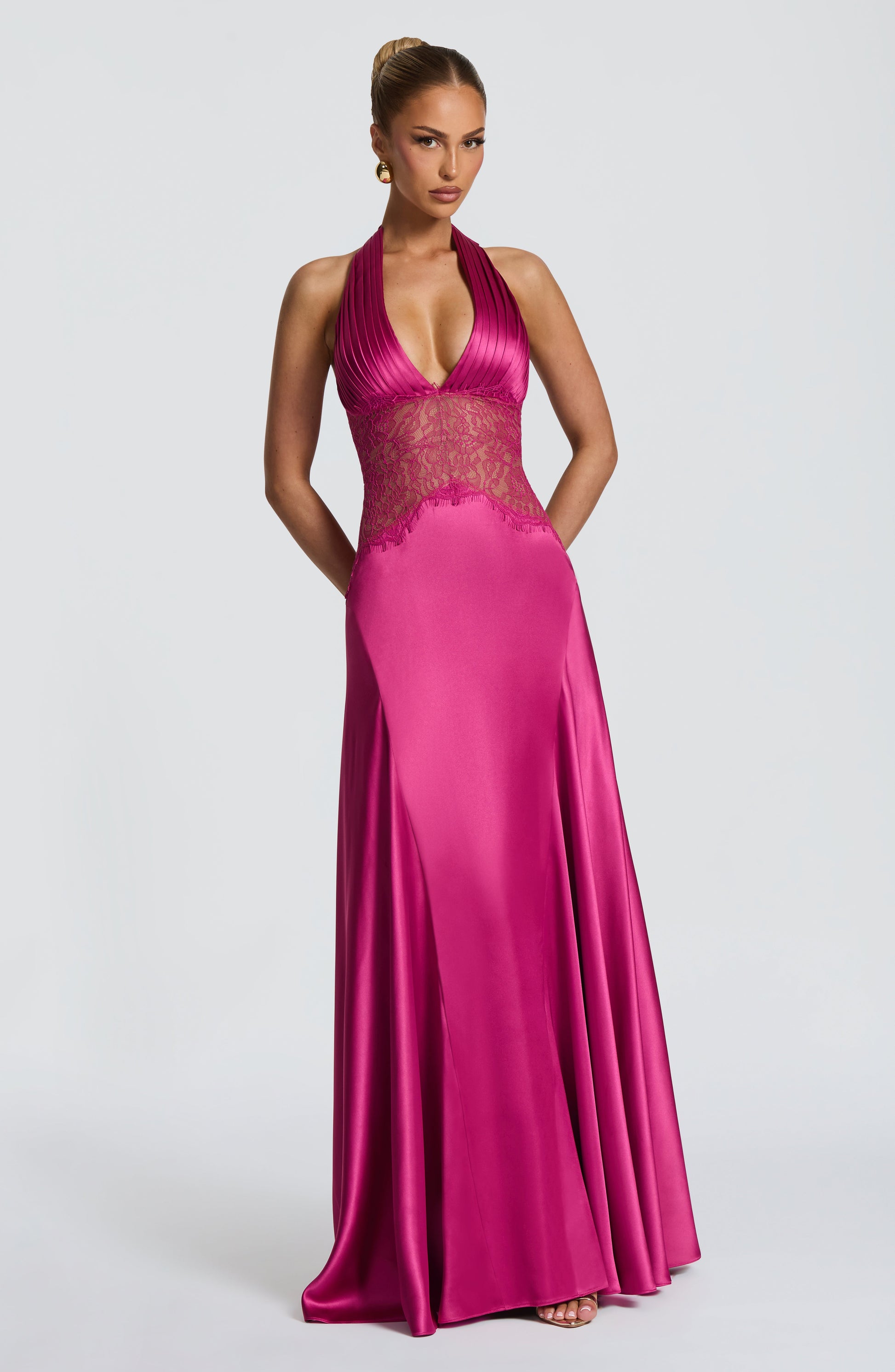 Virella Maxi Dress Fuchsia